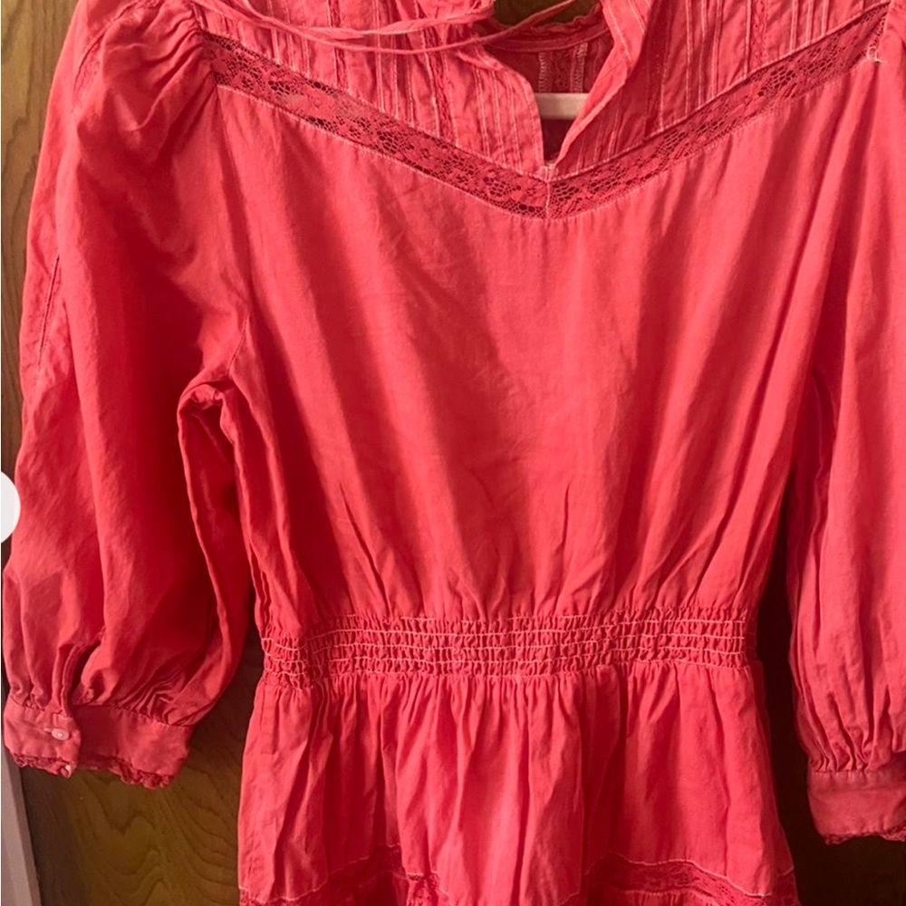 LoveShackFancy x target red dress size s